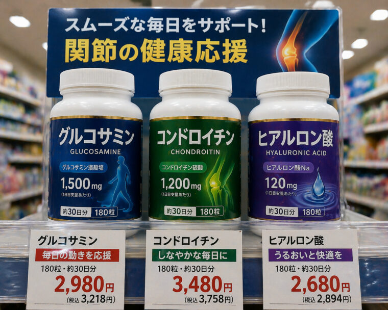 膝軟骨成分の三国志