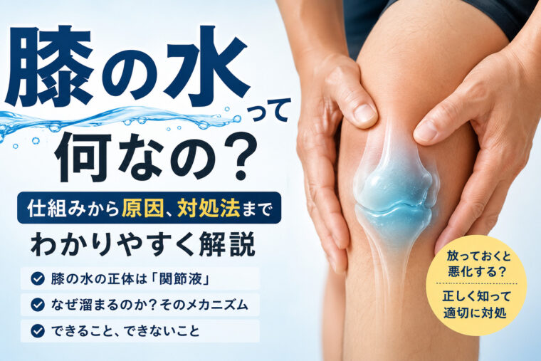 膝の水のおはなし