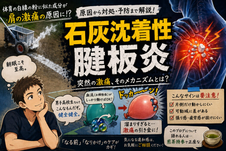 石灰沈着腱板炎をちょー詳細に